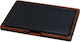 Cast Iron Serving Tray 30 X 20 Cm Wooden Base Lava