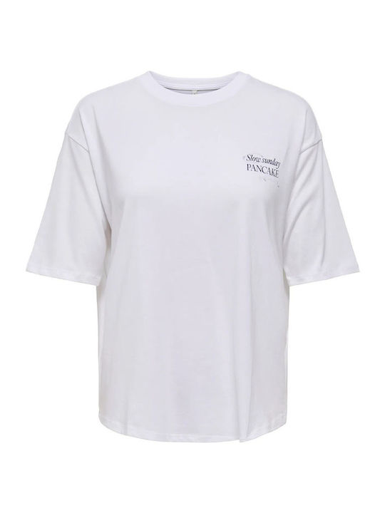 Only Γυναικεία Μπλούζα Bright White