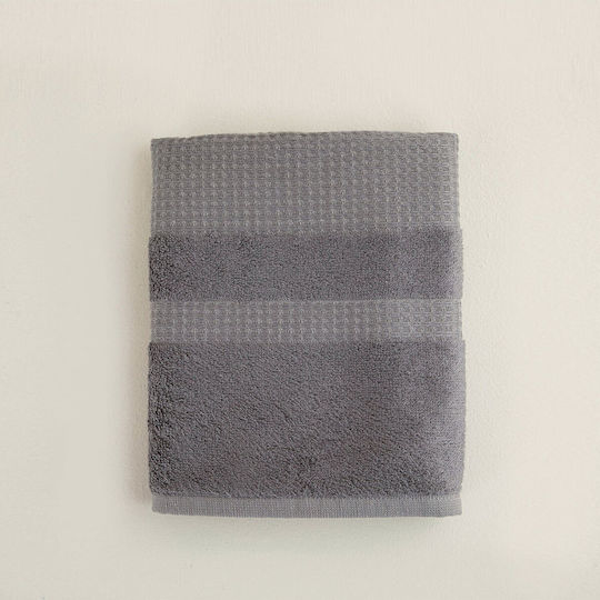 SteweHome Face Towel 50x90cm Gray