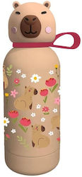 Must Team Kids Water Bottle Thermos Capybara 500ml Must Team Kids Water Bottle Thermos Capybara 500ml