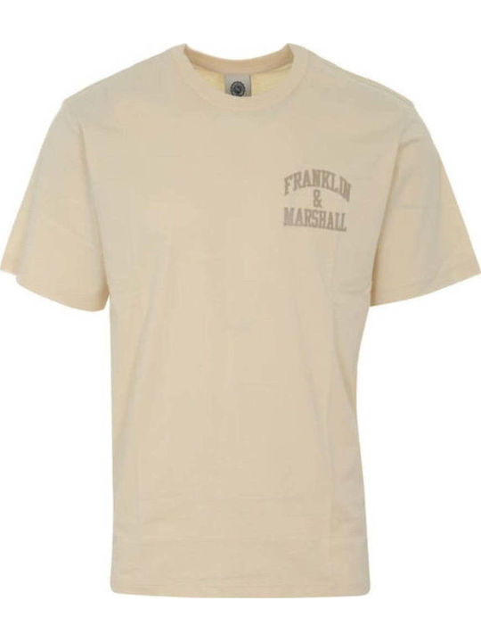 Franklin & Marshall T-shirt Μπεζ