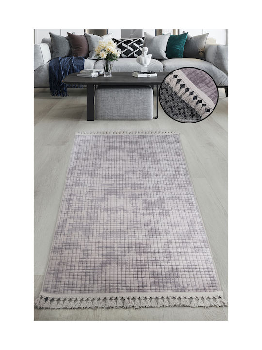 SteweHome Αντιολισθητικό Χαλί Ορθογώνιο Γκρι 120x230cm