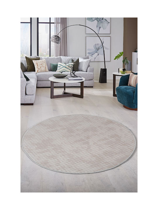 SteweHome Non-Slip Round Rug Stewehome Φ100cm