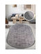 SteweHome Rutschfester Flur Teppich Grau 60x230cm