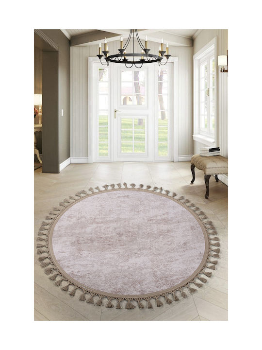 SteweHome Αντιολισθητικό Χαλί Στρογγυλό Φ120cm
