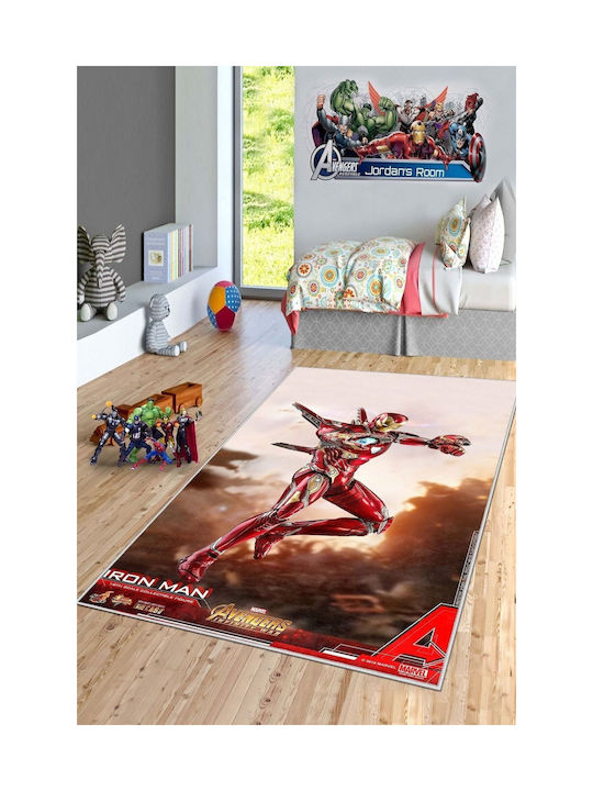 SteweHome Детски Килим Червен 160x230см Дебелина 60мм