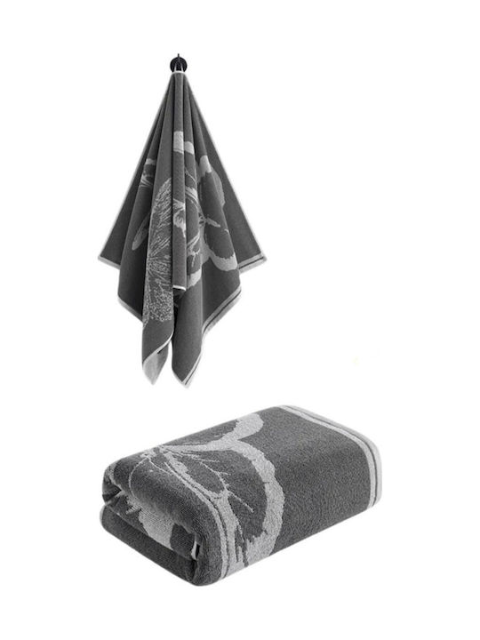 SteweHome Hand Towel 40xcm Multicolour 2 Pieces Weight 500gsm
