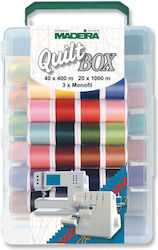 Softbox 60 Sewing Needles Aerofil No.120 Madeir...