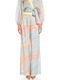 Women's Fabric Trousers Multicolour