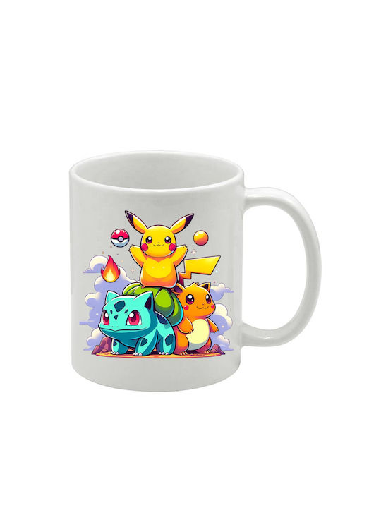 Λευκή Κούπα Pokemon