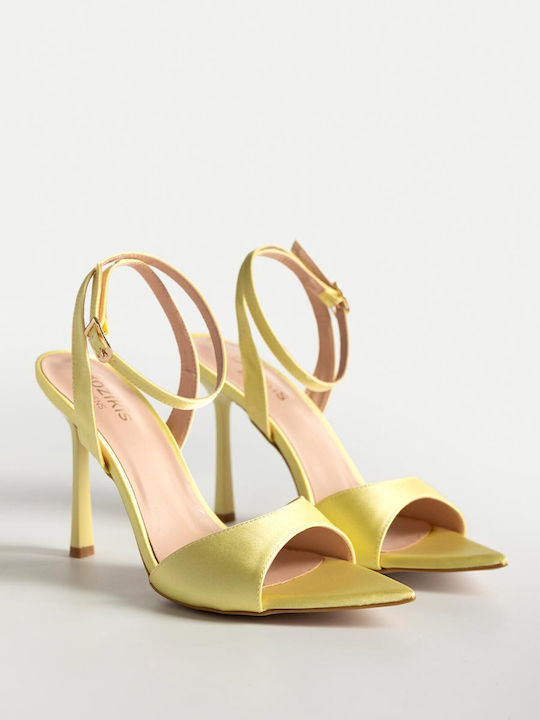Bozikis Fabric Sandals Yellow K26-069-0902 SATE...