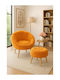 Polyrthrona Orange 75x75x75cm