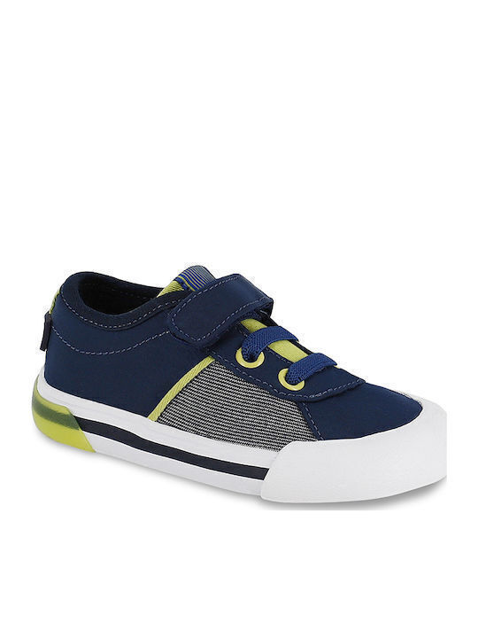 Mayoral Παιδικά Sneakers με Σκρατς Μπλε