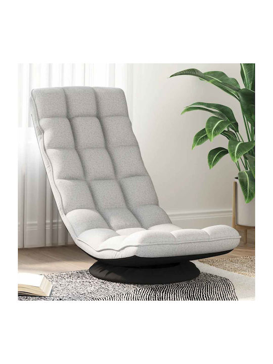 Swivel Armchair Grey 70x51x79cm