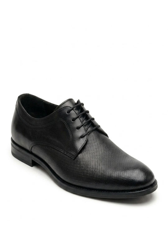 Leather Men's Casual Shoes Black