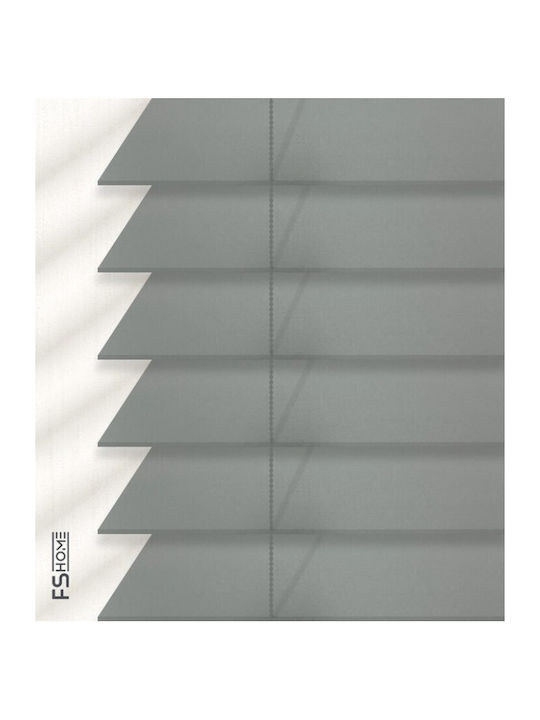 FS Wooden Blinds In Gray Colour W100xH100cm