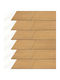FS Wooden Blinds Brown Colour W100xH100cm