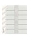 FS Wooden Shading Blind In White Colour W100xH100cm