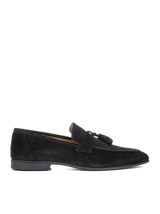 Philippe Lang Δερμάτινα Ανδρικά Loafers σε Μαύρ...