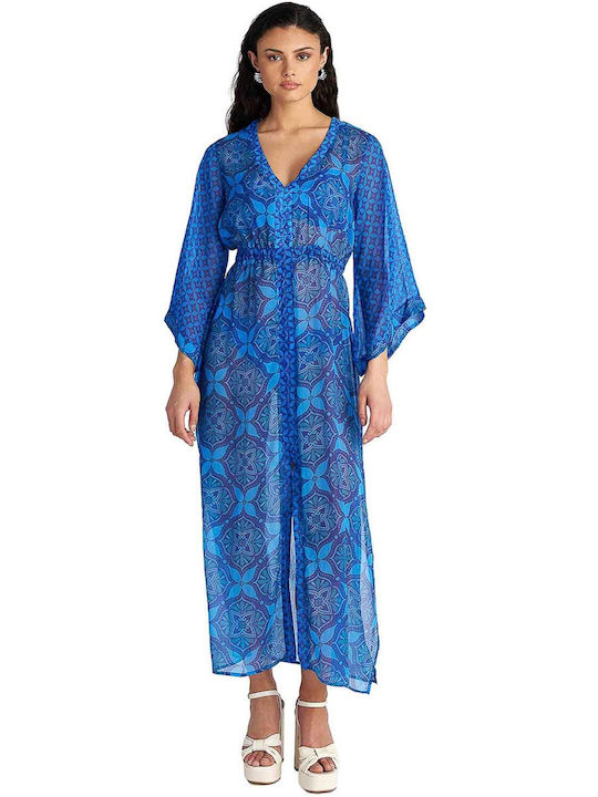 Blu4u Women's Maxi Beach Dress Ciel