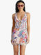 Semi-Transparent Wrap Skirt Pareo Blu4u 26383310-06