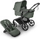 Bugaboo Ρυθμιζόμενο Καρότσι 2 σε 1 Kατάλληλο για Nεογέννητο Πράσινο