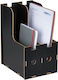 Relaxdays Filing Cabinet 2 Compartments Black 0