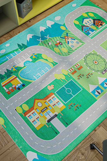 SteweHome Kids Cotton Rug by Meter Width 100cm 100x300cm Thickness 60mm