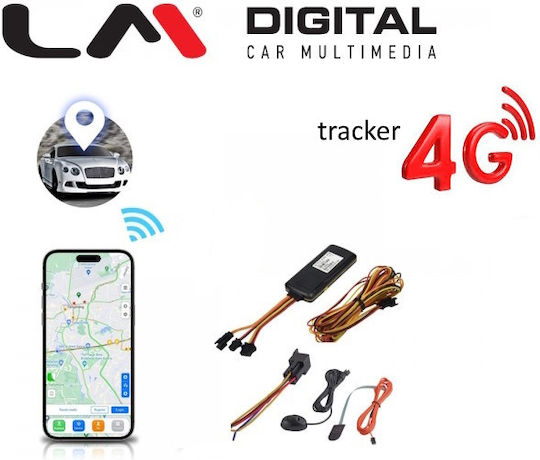 LM Digital TRACK 8019 Flotten-GPS-Tracker mit 4G für Autos & Lastkraftwagen
