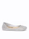 Silicone Beach Shoe Ballerina Silver