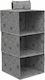 Hanging Storage Case for Clothes Underwear Socks 30x30x60cm
