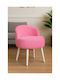 Kitchen Wooden Pink Stools