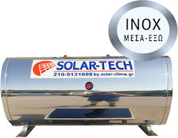Solar-Tech Solar-Warmwasserspeichertank 200l Inox Dreifache Energie