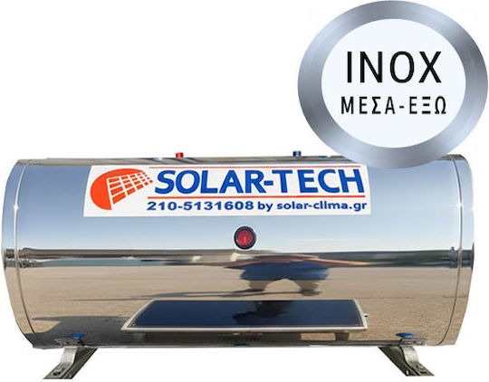 Solar-Tech Слънчев Бойлер 200л Inox Двойно Действие