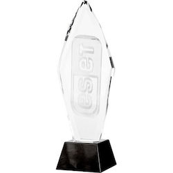 Tryumf Plachetă Transparentă Premii Sportive