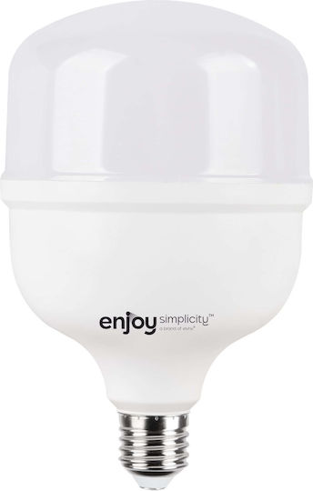 High Power Λάμπα LED 20W για Ντουί E27 Ψυχρό Λευκό 2700lm