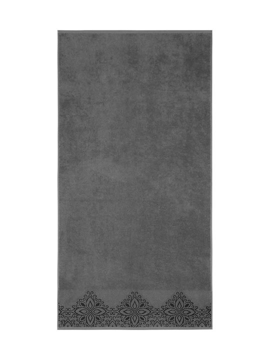SteweHome Πετσέτα Σώματος 70x140εκ. Γκρι