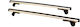 Hermes Gs3 Set of 2 Aluminum Car Roof Bars with Locks for Peugeot 205 1988-1998 3/5 Door Hatchback