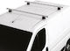 Fabbri Renault Kangoo Commercial 08 97>01 08 Aluminum Car Roof Bars Professional Heavy Type 135 Cm Set 2 Bars Includes Locks