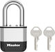 Master Lock Катинар Скоба с Ключ 52mm