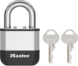 Master Lock Λουκέτο Πέταλο με Κλειδί 52mm