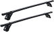 Set of 2 Car Roof Bars with Locks Hyundai i20 2009-2015 5D Hatchback