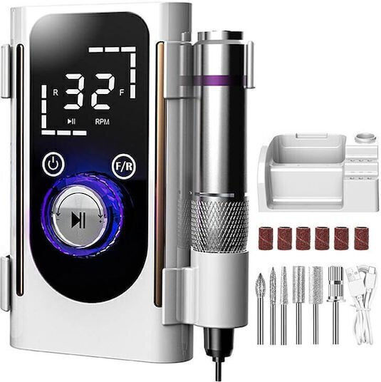 SPV Nail Drill Power White with 35000 Rounds per Minute