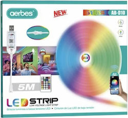 Aerbes 5V Wi-Fi RGB LED Strip 5m