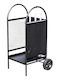 HD Wooden Firewood Transport Trolley