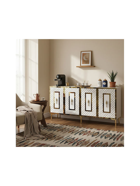 Sideboard Holz Braune 150x32x75cm