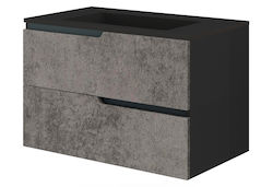 Savinidue Winter Bathroom Vanity Unit with Sink...