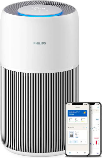 Philips Pureprotect Quiet 2200 Luftreiniger 28W für Räume 109m²