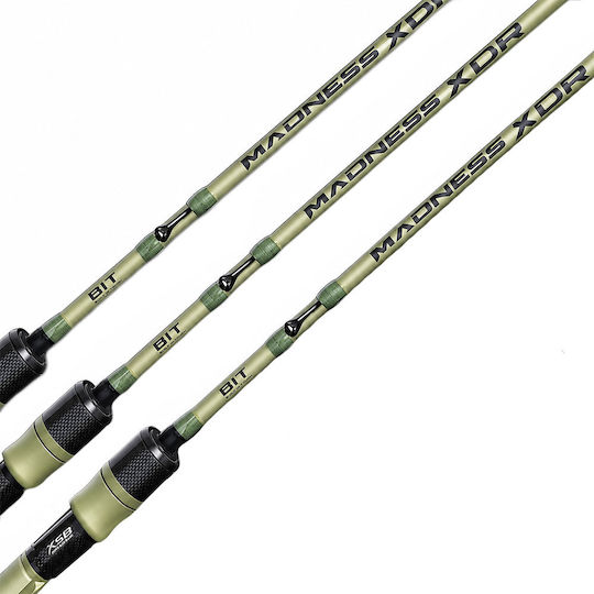 Eupro Madness XDR Fishing Rod For Baitcasting Spinning Vertical Fishing 1.98m With Mechanism 9-20gr