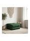Multifunctional Bean Bag Sofa Waterproof Green 70x70x36cm